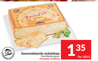 Intermarché Gearomatiseerde Raclettekaas Per 100g aanbieding