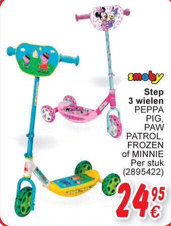 Cora Smoby Step 3 wielen aanbieding