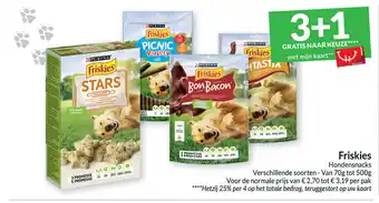 Intermarché Friskies Hondensnacks van 70g tot 500g aanbieding