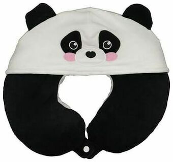 HEMA HEMA Nekkussen Met Capuchon Panda aanbieding