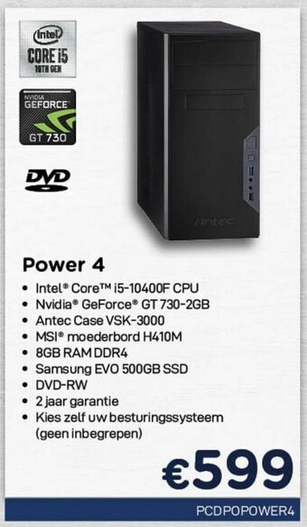 CompuDeals Power 4 aanbieding