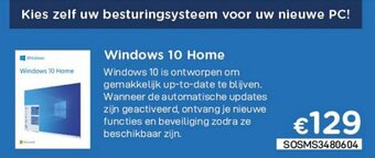 CompuDeals Windows 10 Home aanbieding