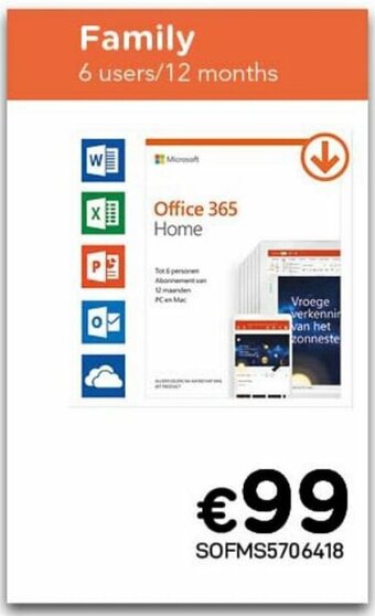 CompuDeals Office 365 Home aanbieding