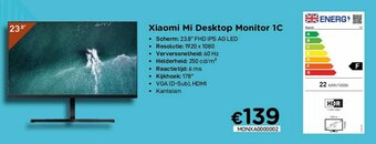 Xiaomi Mi Desktop Monitor 1C