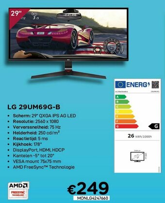 CompuDeals LG 29UM69G-B aanbieding
