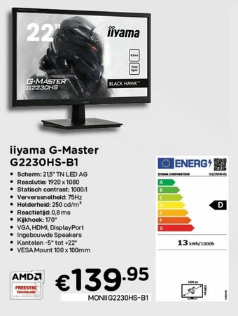 iiyama G-Master G2230HS-B1