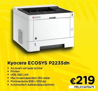 CompuDeals Kyocera ECOSYS P2235dn aanbieding