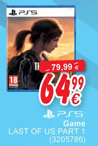 Cora PS5 Game Last of Us Part 1 aanbieding