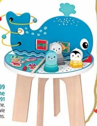 Maxi Toys Table multi-activities marine 18730291 aanbieding