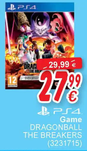 Cora PS4 Game Dragonball The Breakers aanbieding
