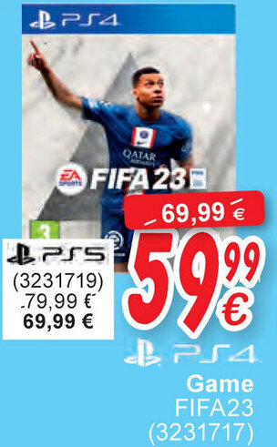 Cora PS4 Game FIFA23 aanbieding