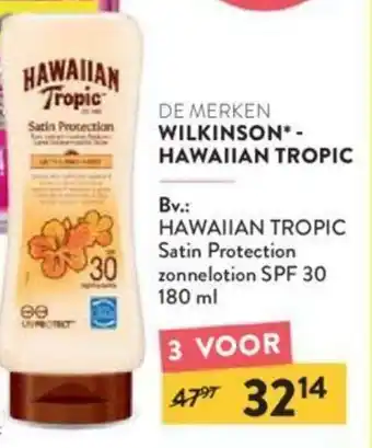 Satin protection zonnelotion spf 30 180 ml