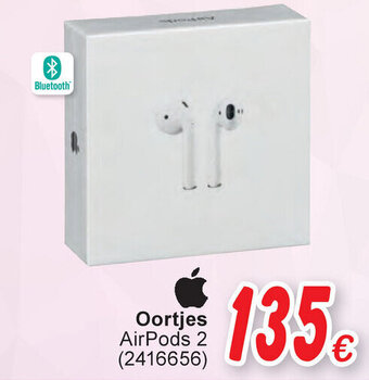 Cora Oortjes AirPods 2 aanbieding