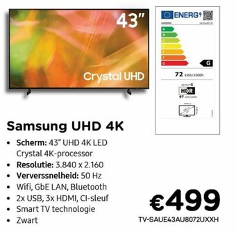 Samsung UHD 4K