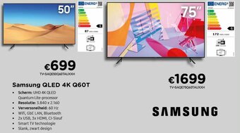 CompuDeals Samsung QLED 4K Q60T aanbieding