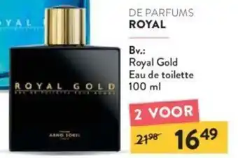 Di Royal gold eau de toilette 100 ml aanbieding