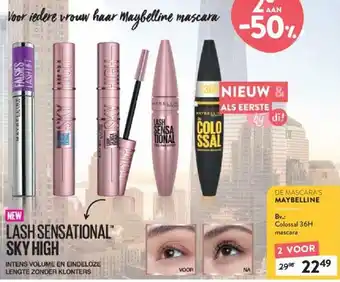 De mascara's