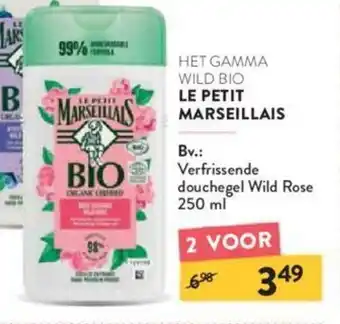 Di Verfrissende douchegel wild rose 250 ml aanbieding