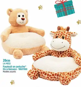 Fauteuil en peluche 18601960