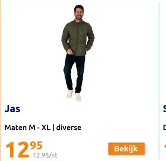 Action Jas Maten M - XL Diverse aanbieding