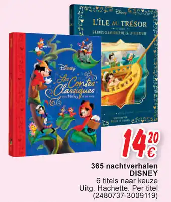 Cora Disney 365 nachtverhalen aanbieding