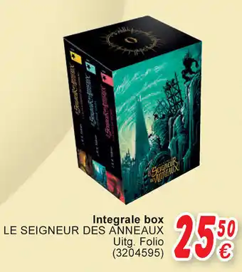 Cora Integrale box Le Seigneur Des Anneaux aanbieding
