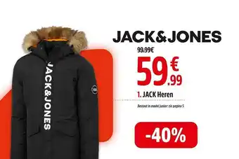 Intersport Jack heren jack & jones aanbieding