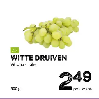 Witte druiven 500 gram