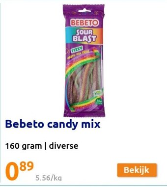 Bebeto Candy Mix 160gram