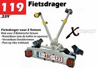 iTEK Fietsdrager aanbieding
