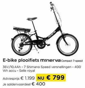 Molecule E-bike plooifiets compact 7-speed aanbieding