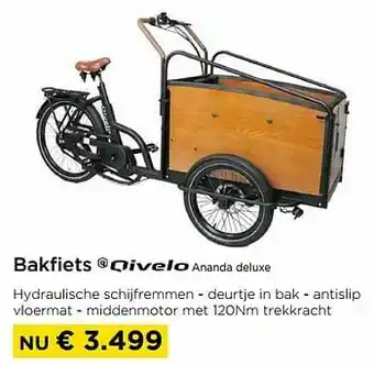 Molecule Bakfiets ananda deluxe aanbieding