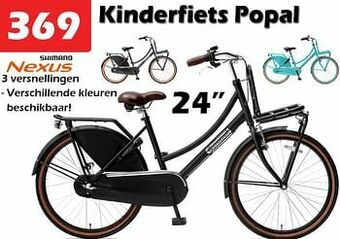 iTEK Kinderfiets popal aanbieding
