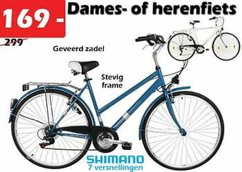 iTEK Dames- of herenfiets aanbieding