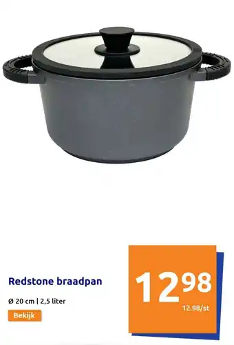 Redstone Braadpan 20cm, 2.5 Liter