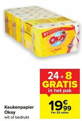 Carrefour Keukenpapier okay aanbieding