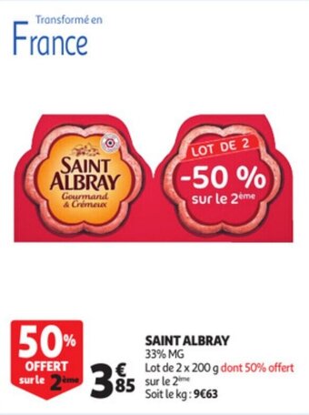 Auchan Saint Albray aanbieding