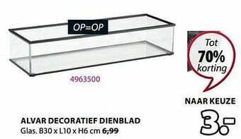 Alvar decoratief dienblad