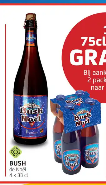 BelBev Bush De Noel 4 x 33cl aanbieding