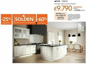 Deze keuken elektro en sanitair inbegrepen