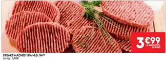 Steaks Haches 15% M.G. X4