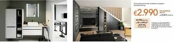 Deze opbergcombinatie accessoires inbegrepen exclusief levering