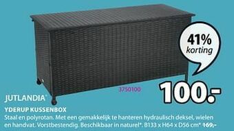 Jysk Yderup kussenbox aanbieding