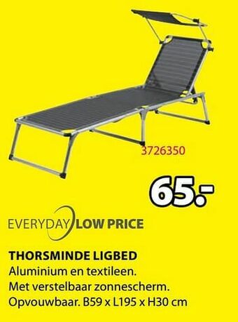 Jysk Thorsminde ligbed aanbieding