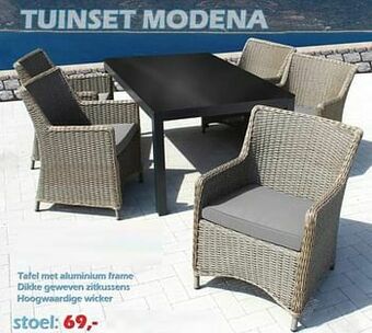 iTEK Stoel aanbieding