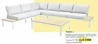 Molecule Tuinset tori aanbieding