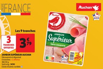 Auchan Jambon Superieur Auchan aanbieding