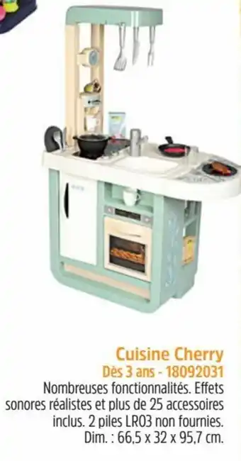 Smoby Cuisine cherry 66.5 x 32 x 95.7CM 18092031