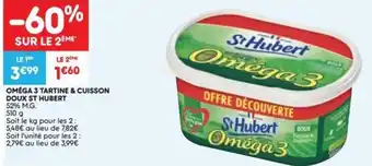 Omega 3 Tartine & Cuisson Doux St Hubert 52% MG 510g