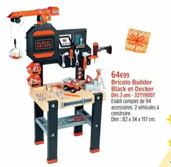 Bricolo builder black et decker 82 x 34 x 117CM 32119007